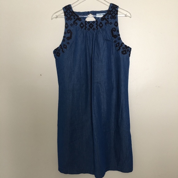 Old Navy Dresses & Skirts - Old navy Chambray maternity dress size medium